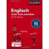 Englisch in 15 Min - Erste Texte schreiben 5./6. Klasse von Duden ein Imprint von Cornelsen Verlag GmbH