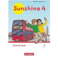 Sunshine - Englisch ab Klasse 3 - Ausgabe 2023 - 4. Schuljahr. Activity Book - Mit Audios (Webcode) von Cornelsen Verlag