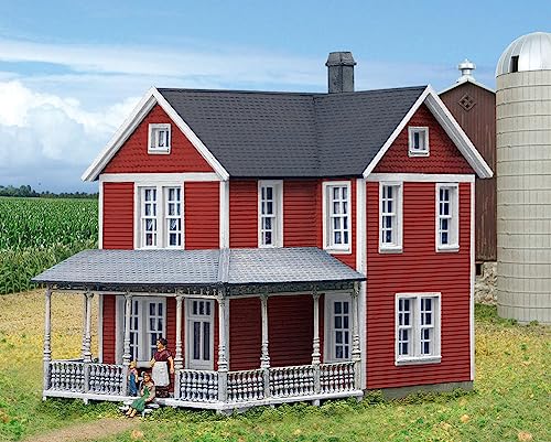 WALTHERS Spur H0 -- Bausatz Farmhaus Einfamilienhaus von Cornerstone