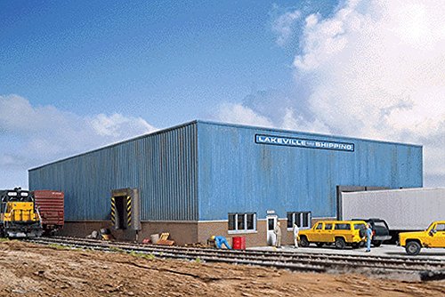 Walthers Cornerstone 933-2917 Series Kit HO Scale Warehousing Lagerhaus Lakeville, Mehrfach, One Size von Cornerstone