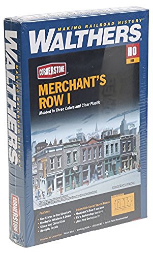 Walthers Cornerstone 933-3028 Scale Model Merchant's Row I Modell im Maßstab 1:87 HO von Cornerstone