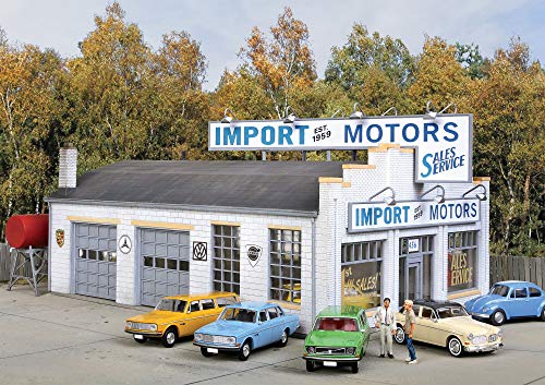 Walthers Cornerstone 933-4023 Walthers, Import Motors Kit Modellbau, Hobby, Zusammenbau, detailliert, Mehrfach, 7-1/4 X 5-3/8 X 3-7/8" 18.4 X 13.6 X 9.4cm von Cornerstone