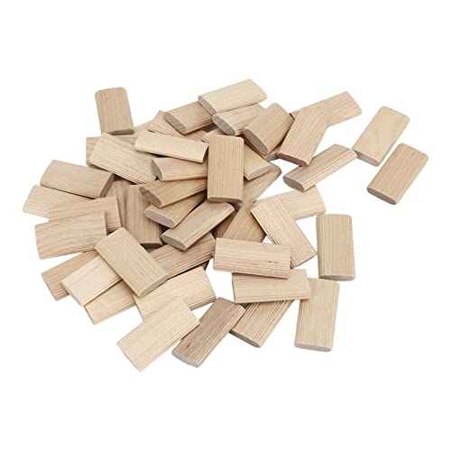 Buchenholz Domino Tenon Stopper Hochfestes Handwerk Holzbearbeitungsmöbel Spleißanschluss 50pcs von Cornesty