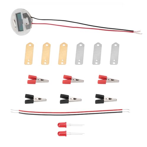 Wissenschaftliches Experimentierset „Kartoffelstrom“, Lehrreiches Spaßspielzeug für, mit Digitaluhr, Glühbirne, Zink-/Kupferplatten, Ideal für Experimente mit Grüner Energie von Cornesty