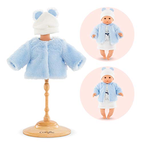 Corolle Mon Premier Poupon Mantel,Winterglanz für alle 30cm Babypuppen von Corolle