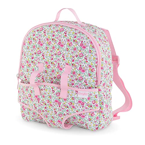 Corolle 110800 Blumen-Puppen-Rucksack, Rose, S von Corolle