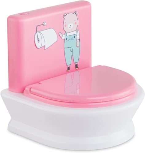 Corolle 9000140480 - Mon Grand Poupon Puppentoilette mit Soundfunktion, für alle 30-36cm Puppen, ab 3 Jahre von Corolle