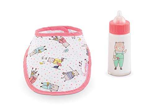 Corolle 9000140680 - Mon Grand Poupon Lätzchen und Flasche für alle 36-42cm Babypuppen Corolle 9000140680 - Mon Grand Poupon Lätzchen und Flasche für alle 36-42cm Babypuppen von Corolle