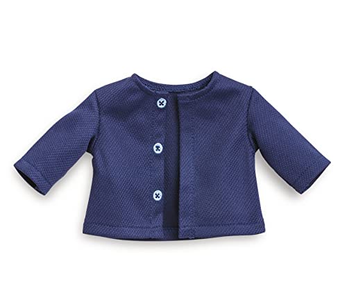 Corolle 9000210890 - Blaue Strickjacke, für alle 36cm MaCorolle Puppen, ab 4 Jahren von Corolle