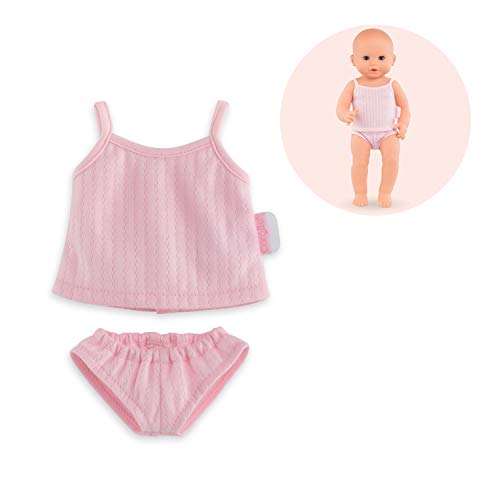 Corolle 140540 Unterwäsche für Puppen, 36 cm Puppenkleidung, Einfarbig, Rosa, Fits 14" Dolls von Corolle