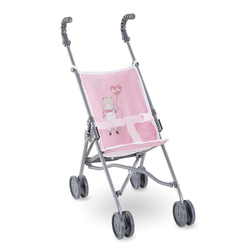 Mon Grand Poupon Puppenwagen pink, faltbar, für alle 36-42cm Puppen, ab 3 Jahren von Corolle