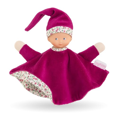 Corolle Mon Doudou Tidoudou Röschen, Schmusetuch im süßen Puppendesign, Vanilleduft, waschbar, Durchmesser 22cm, 17cm, ab den ersten Lebensmonaten geeignet Corolle Mon Doudou Tidoudou Röschen, Schmusetuch im süßen Puppendesign, Vanilleduft, waschbar, Durchmesser 22cm, 17cm, ab den ersten Lebensmonaten geeignet von Corolle