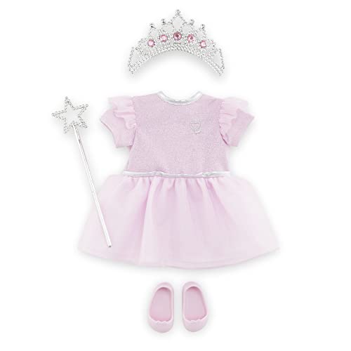 Corolle Prinzessinnen Set, 5 Teile, Prinzessinnenoutfit mit Krone und Zauberstab für alle 36cm Ma Ankleidepuppen, ab 4 Jahre Corolle Prinzessinnen Set, 5 Teile, Prinzessinnenoutfit mit Krone und Zauberstab für alle 36cm Ma Ankleidepuppen, ab 4 Jahre von Corolle