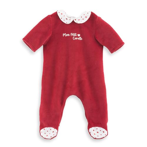 Corolle Pyjama, Blütenblätter mit Herzen, Kleidung, für Puppen, 30 cm, ab 18 Monaten, 9000110970 von Corolle