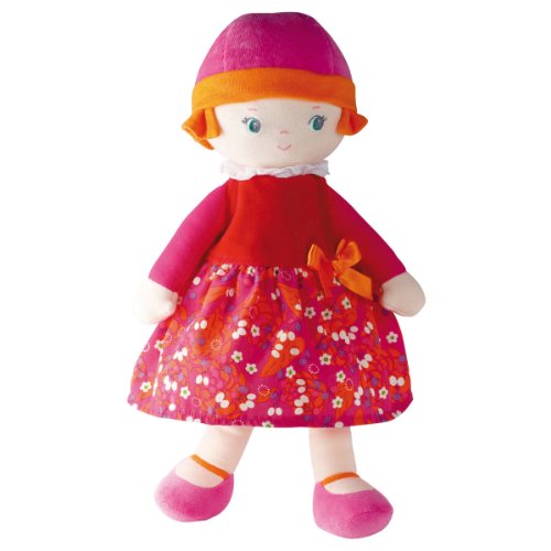 Corolle W9001 - Lili Kirsche, Puppe 33 cm, rot-rosa von Corolle