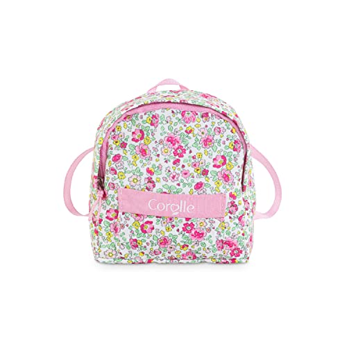 Corolle 9000212350 - Rucksack, Floral, für alle 36cm MaCorolle Puppen, ab 4 Jahren von Corolle