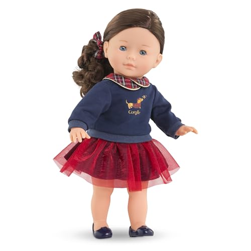 MaCorolle Perle, Feiertage, Weichkörper-Ankleidepuppe mit langem Haar im festlichen Winteroutfit, Schlafaugen, Vanilleduft, 36cm, ab 3 Jahre MaCorolle Perle, Feiertage, Weichkörper-Ankleidepuppe mit langem Haar im festlichen Winteroutfit, Schlafaugen, Vanilleduft, 36cm, ab 3 Jahre von Corolle