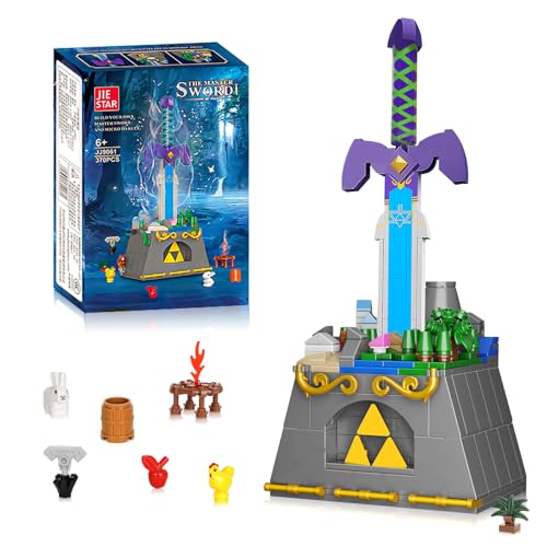 Corpower Sword und Micro Hyrule Castle Bausatz, klemmbausteine, Ideen Bausteine Geschenke Spielzeug, Jungen Mädchen und Spielmodellsammler im Alter von 6-12 Jahren (370Pcs) von Corpower