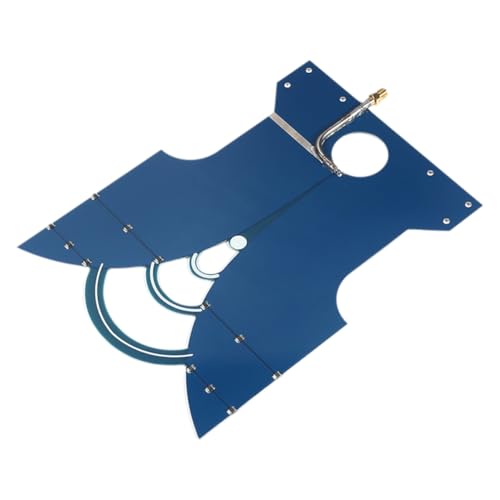 Correa UWB-Antenne 420MHz-10GHz Ultra-Breitbandantenne mit Gewinn für die Bildübertragung und Positionsbestimmung, TEM SMA-Stecker von Correa