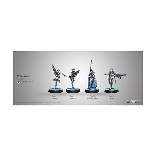 Corvus Belli Posthumans Set mit 4 Aleph Infinity von Corvus Belli