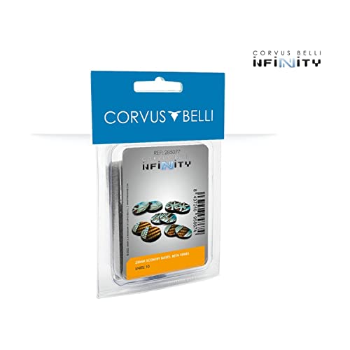 Corvus Belli S.L.L. Infinity Miniatures - Infinity: Scenery Bases: Beta Series (25 mm) - Kompatibel mit Infinity und anderen Tabletop RPG TTRPG von Corvus Belli