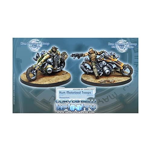 Haqqislam Kum Motorcycle Motorized Troops Miniature Corvus Belli by Corvus Belli von Corvus Belli