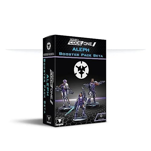 Infinity: ALEPH Booster Pack Beta - Unpainted Miniature by Corvus Belli - Kompatibel mit Infinity und Anderen Tabletop RPG TTRPG von Corvus Belli