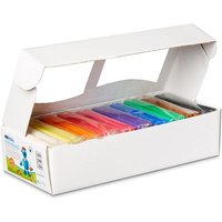 Becks Plastilin - 2,5 kg bunte Knetmasse, 10er Pack je 250g Becks Plastilin - 2,5 kg bunte Knetmasse, 10er Pack je 250g von Corvus
