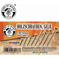 CORVUS A600533 BOX HOLZSCHRAUBEN GELB SORTIMENT von Corvus