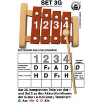 Corvus A600284 - Rattlesnake, Akkord-Glockenspiel Set 3G, Xylophon von Corvus