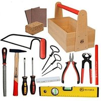 Corvus A600695 - Kids At Work Werkzeugkiste, Junior Holz, 16-teilig Corvus A600695 - Kids At Work Werkzeugkiste, Junior Holz, 16-teilig von Corvus