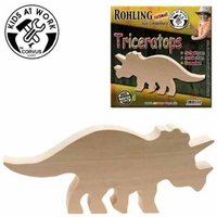 Kids at work: Holzrohling Triceratops von Corvus