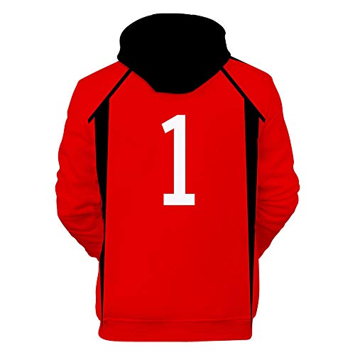 Cos-Animefly Anime-Hoodie-Kostüm, 3D-gedruckter Pullover, Kapuzenmode, Neuheit, Sweatshirt, Halloween, Cosplay, Erwachsenen-Outfit von Cos-Animefly