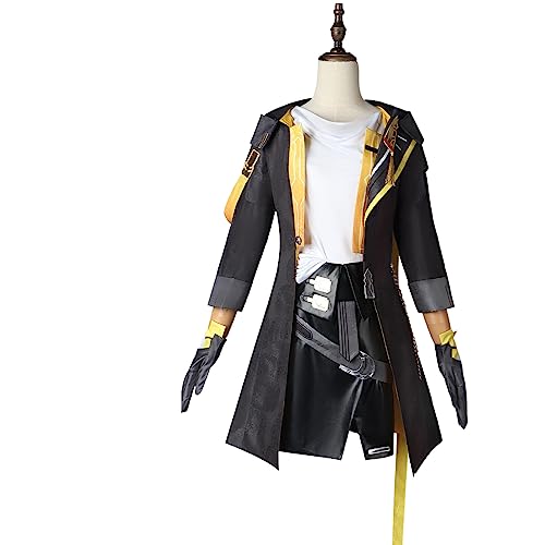 Cos-Animefly Trailblazer Stelle Cosplay Kostüm Spiel Honkai Star Rail Kostüm Uniform Damen Herren Uniform Jungen Mädchen von Cos-Animefly