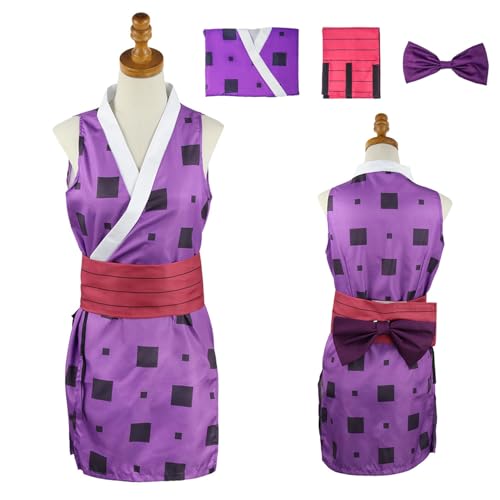 CosDance Anime Charakter Hinatsuru Cosplay Kostüm Outfits Dämonentöter Halloween Anziehanzug für Frauen Rollenspiel Kimono Uniform Komplettset Karnevalskleidung von CosDance