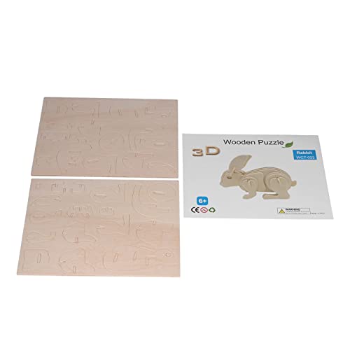 3D-Holzpuzzles, 3D-Puzzle-Tiere, Bundle-Set, 3D-Puzzles für Erwachsene, Aufklärungs-Denksportaufgaben, Pädagogisches STEM-Spielzeug für Erwachsene Männer (#5) von Cosiki