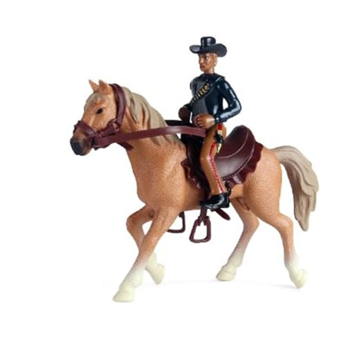 Big Country Toys, Cowboy-Spielzeug Mit Beweglichen Gelenken Bietet das Spielzeug eine Bemerkenswerte Vielseitigkeit in der Pose. Kunststoff, Kunststoff-Zement- von Cosiki