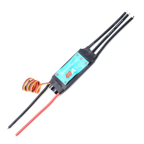 Cosiki Bürstenloser Esc, Bürstenloser Motorcontroller RC Bürstenloser Motor 30A RC Bürstenloser Motor Elektrischer Geschwindigkeitsregler Esc Bürstenloser Motor und Esc für von Cosiki