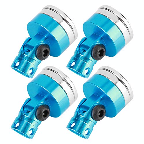 Cosiki RC-Autozubehör, RC-Car-Säulenpfosten mit 4-teiligem Autoschalen-Säulenpfosten aus Aluminiumlegierung für RC-Car (Blue) von Cosiki