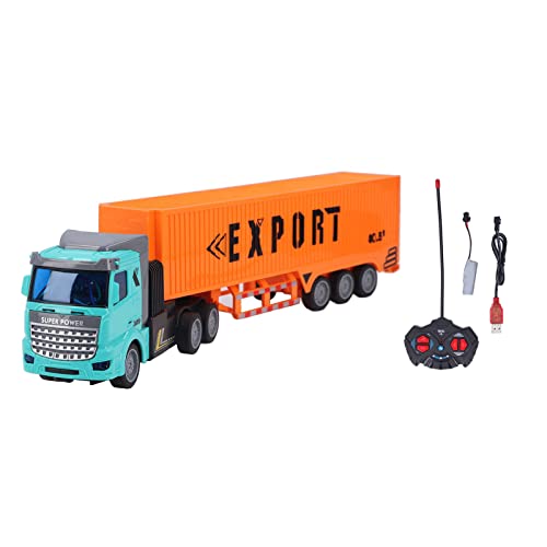 Cosiki RC Container-Lkw, Semi-RC Simulation, Fernbedienung, wiederaufladbar, für Geburtstag von Cosiki