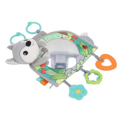 Cosiki Rückspiegel-Spielzeug für das Auto, Auto-Spiegel-Spielzeug für, Bunter, Weicher Stoff, Fördert Sensorischen Spaß auf Reisen (Typ 1) von Cosiki