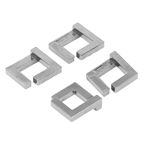 Denksportaufgaben für Erwachsene, Metallpuzzles, Denksportaufgaben, IQ-Logiktest, Entwirrung, Lernspielzeug, Zinklegierung, 3D-Freischaltung, Ineinandergreifendes Puzzle, von Cosiki