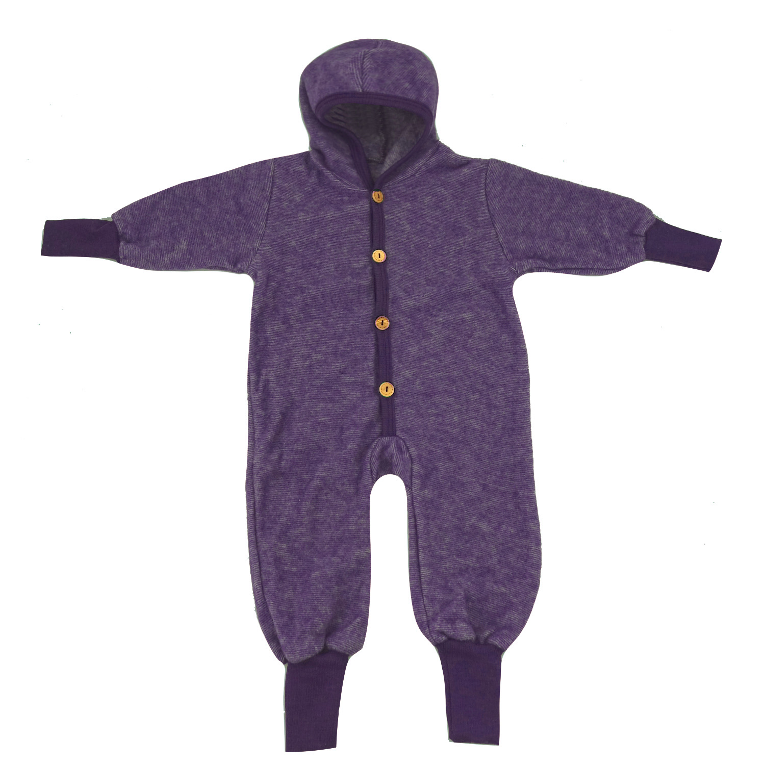Cosilana Overall mit Bund aus Woll-/Baumwollfleece - 113 Lila 98 / 104 Cosilana Overall mit Bund aus Woll-/Baumwollfleece - 113 Lila 98 / 104 von Cosilana