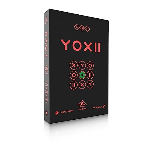 Cosmoludo 3143104 Yoxii, Brettspiel, Strategiespiel, 2-Personenspiel, abstraktes Spiel für Erwachsene und Kinder ab 8 Jahren von Cosmoludo