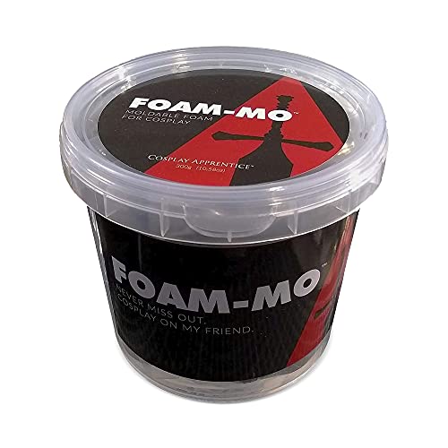 Cosplay Apprentice - Foam-Mo Foam Clay Cosplay Leichter Sculpting Foam Air Dry Clay für Cosplay und Kostüme, 300g von Cosplay Apprentice