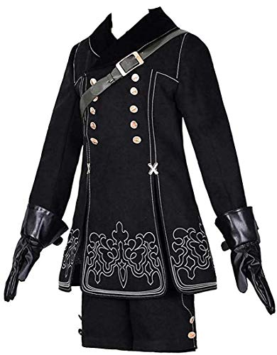 CosplayLife Nier Automata 9S Android Cosplay Kostüm - Schwarz - Large von Cosplay Life