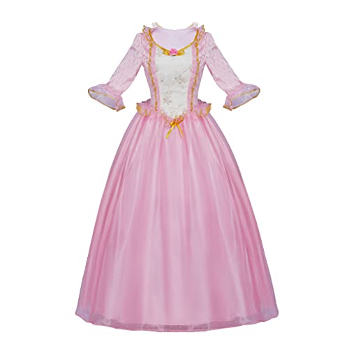 CosplayDiy Damen die Prinzessin und der Pauper Anneliese Cosplay Kostüm Prinzessin Dress Up Full Set XS von CosplayDiy