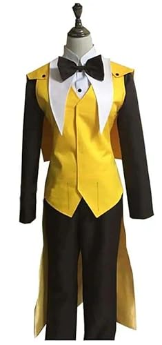 2018 Gravity Falls Bill Cipher Cosplay Kostüm Mystery Attack Outfit Halloween Kostüms, Yellow, L, women size von CosplayHero