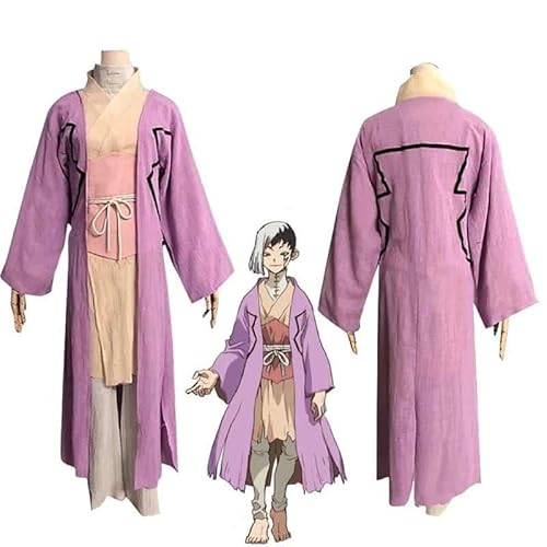 Anime Dr.Stone cosplay Asagiri Gen Cosplay Kostüms wigs custom-made Dress Halloween Carnival suits Asagiri Gen Uniform Full set, Full set of clothing, Custome made, Women von CosplayHero