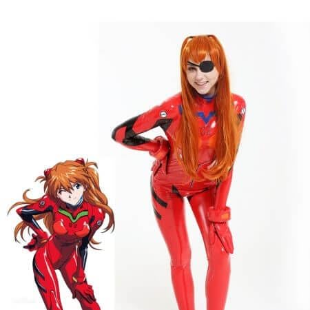 Asuka Langley Sohryu Cosplay Kostüm, S von CosplayHero